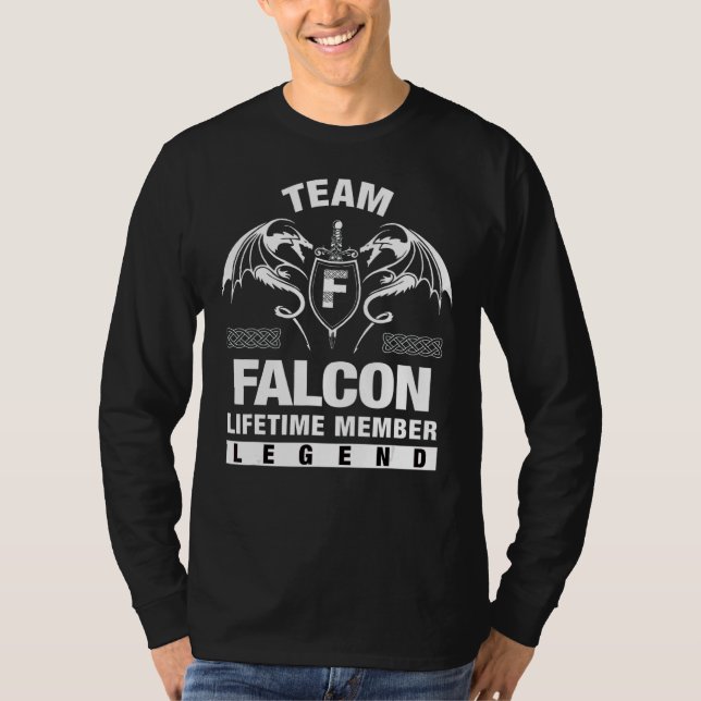Camiseta Membro do Time Falcon (Frente)