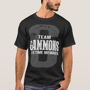 Camiseta Membro do Time GAMMONS