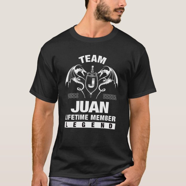 Camiseta Membro do Time Juan (Frente)