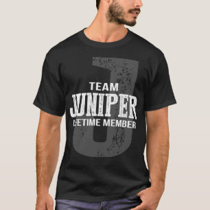 Camiseta Membro do Time Juniper da Equipe