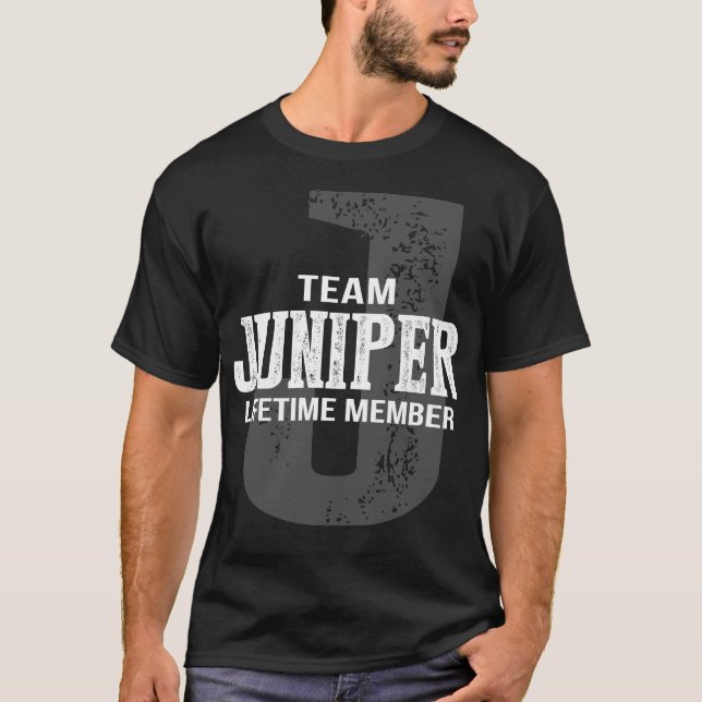 Camiseta Membro do Time Juniper da Equipe (Frente)
