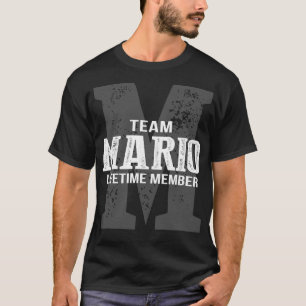 Camiseta Membro do Time Mario