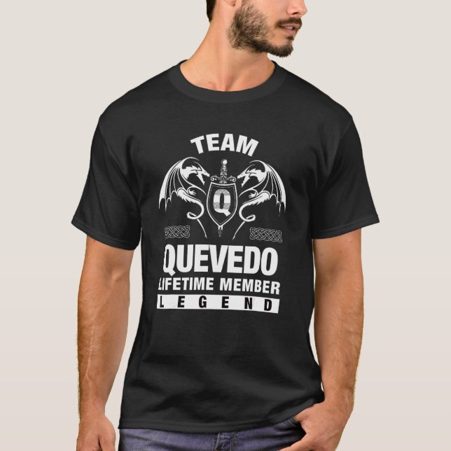 Camiseta Membro do Time Quevedo (Frente)