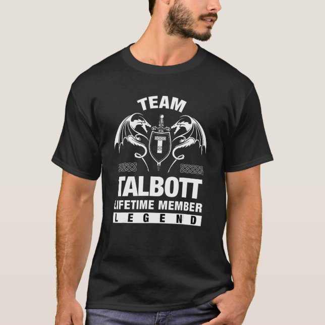 Camiseta Membro do Time Talbott (Frente)