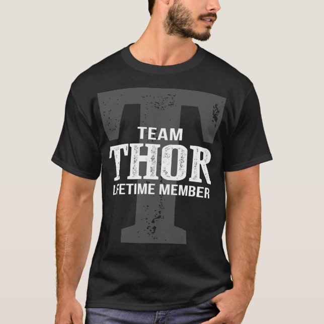 Camiseta Membro do Time THOR da Equipe (Frente)