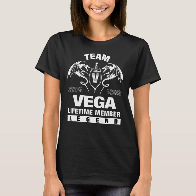 Camiseta Membro do Time Vega (Frente)