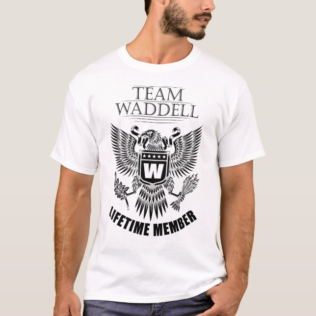 Camiseta Membro do Time Waddell (Frente)