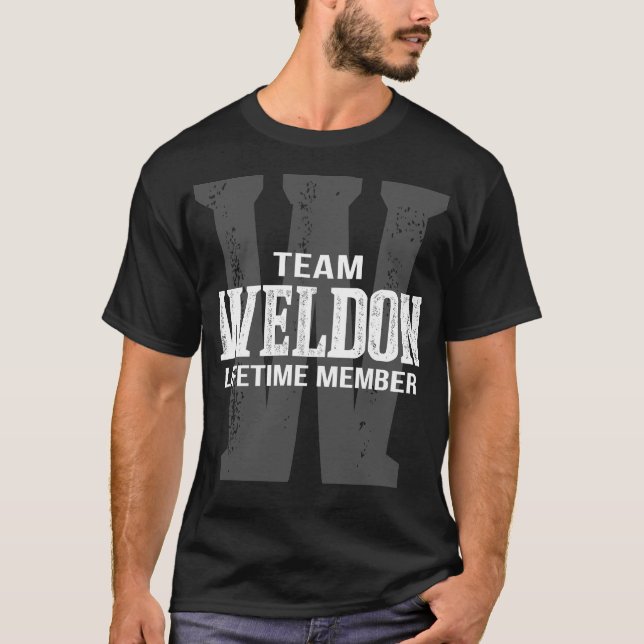 Camiseta Membro do Time WELDON (Frente)
