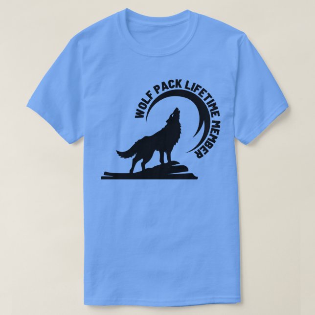 Camiseta Membro do Wolf Pack 1 (Frente do Design)