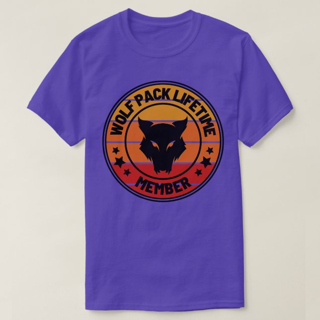 Camiseta Membro do Wolf Pack 1 (Frente do Design)