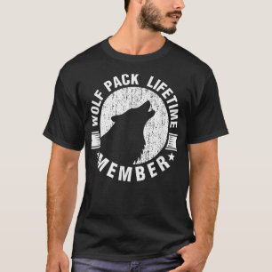 Camiseta Membro do Wolf Pack da Vida - Alavanca em Dificuld