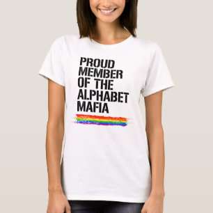 CAMISETA MEMBRO ORGULHOSO DA ALFABETA MAFIA