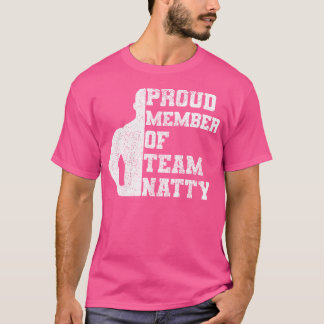 Camiseta Membro Orgulhoso Da Equipe Músculo Natural Ganha B