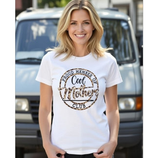 Camiseta Membro Orgulhoso do Clube das Mães Incríveis - Leo