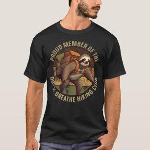 Camiseta Membro Orgulhoso do Out Of Breath Hiking