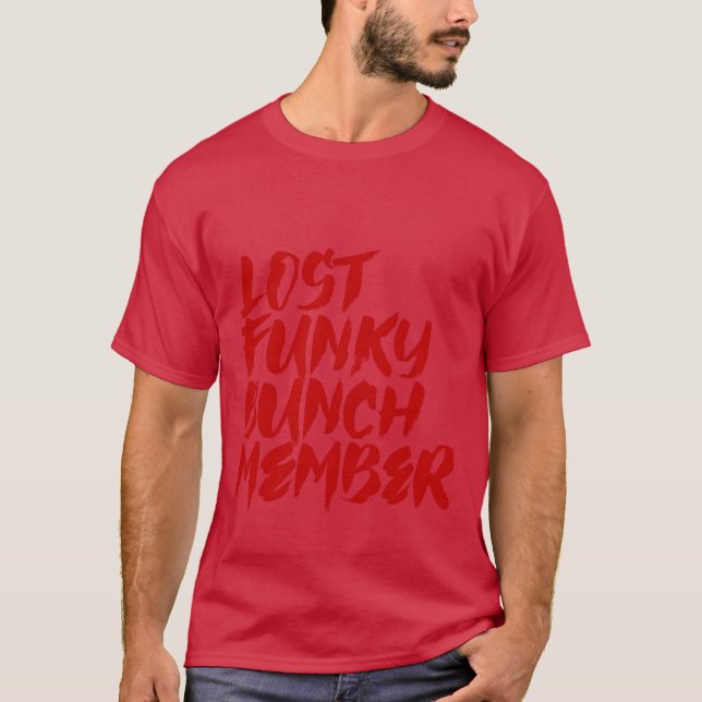 Camiseta Membro perdido da Funky Bunch garota (Frente)