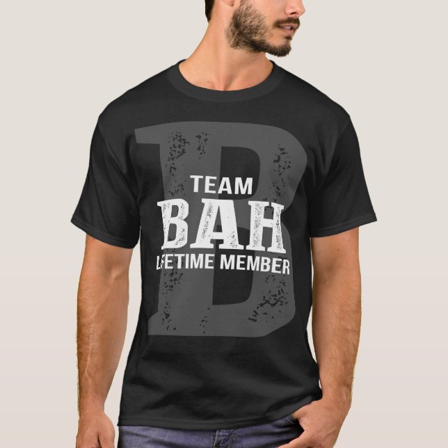 Camiseta Membro Vitalício da Equipe BAH (Frente)