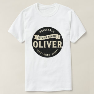 Camiseta Membro Vitalício da Equipe Charlie Nome Divertido