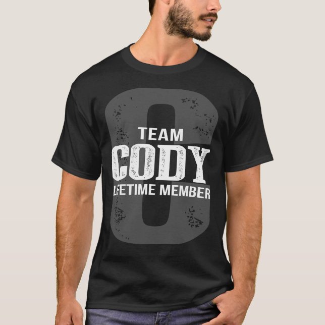 Camiseta Membro Vitalício da Equipe CODY (Frente)