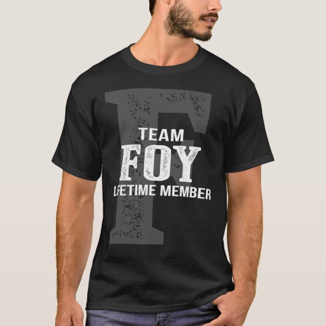 Camiseta Membro Vitalício da Equipe FOY (Frente)