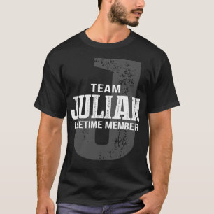 Camiseta Membro Vitalício da Equipe JULIAN