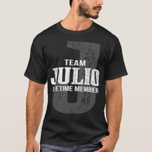 Camiseta Membro Vitalício da Equipe Julio