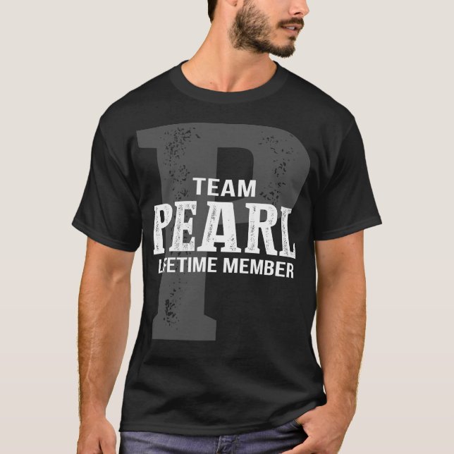 Camiseta Membro Vitalício da Equipe PEARL (Frente)