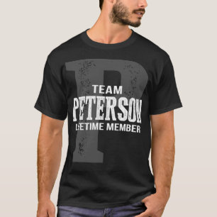 Camiseta Membro Vitalício da Equipe PETERSON