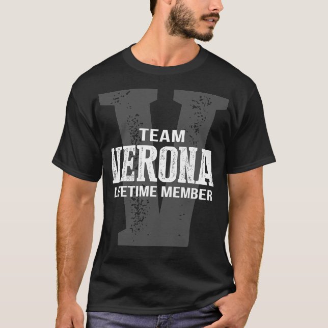 Camiseta Membro Vitalício da Equipe VERONA (Frente)