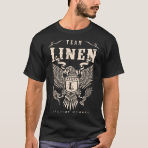 Camiseta Membro vitalício da TEAM LINEN.