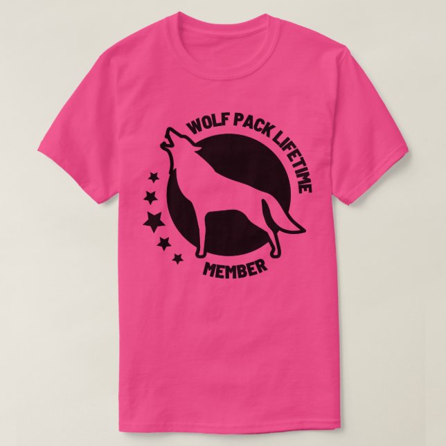 Camiseta Membros do Wolf Pack Lifetime 29 (Frente do Design)