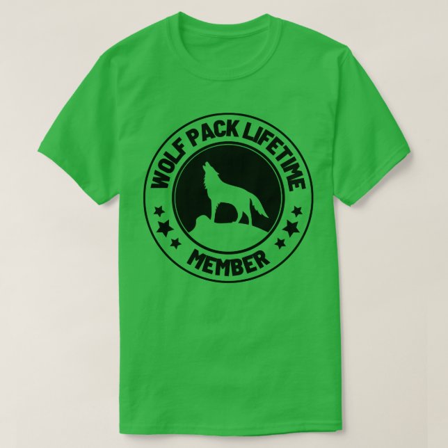 Camiseta Membros do Wolf Pack Lifetime 41 (Frente do Design)