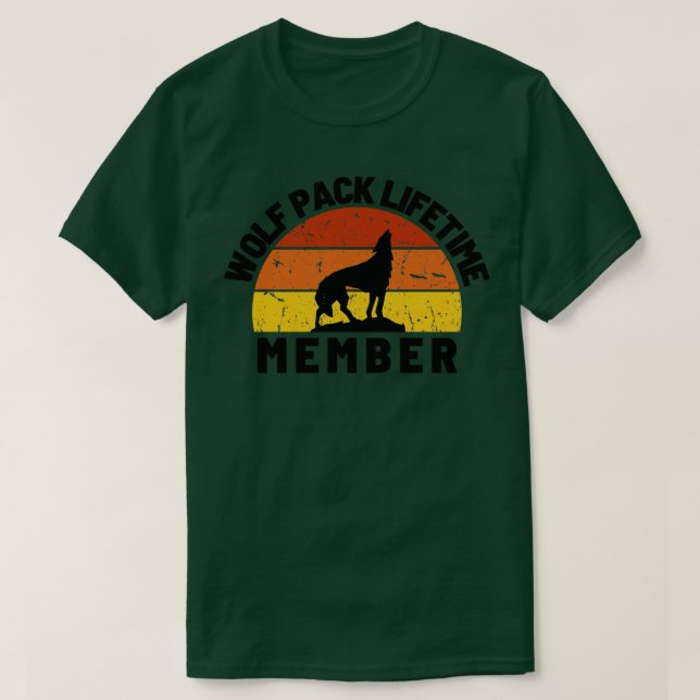 Camiseta Membros do Wolf Pack Lifetime 42 (Frente do Design)