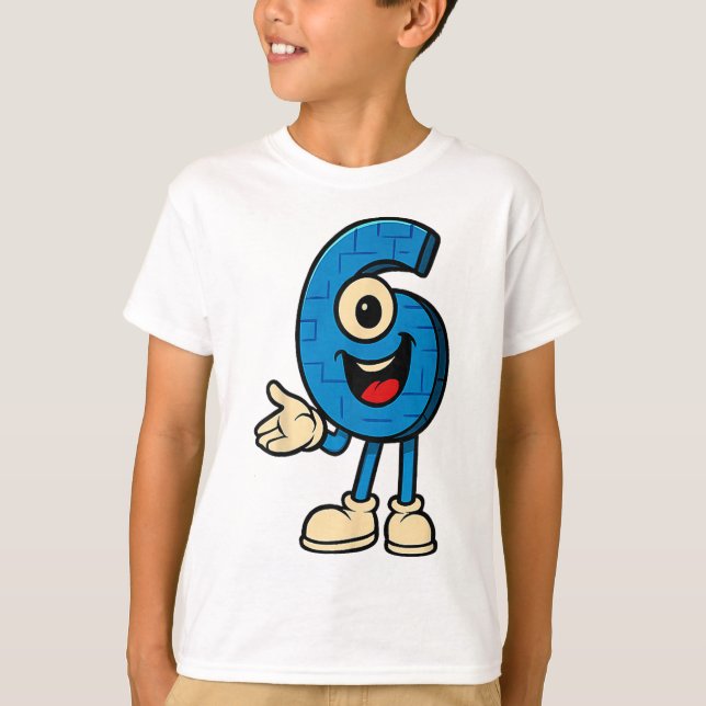 Camiseta Meme Brainrot 67 Seis Sete 6-7 Piada da Internet E (Frente)