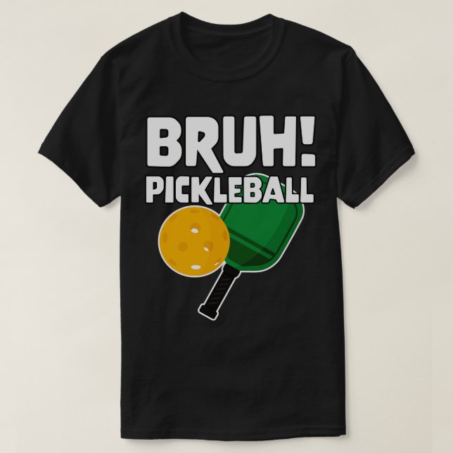 Camiseta Meme Bruh Pickleball (Frente do Design)
