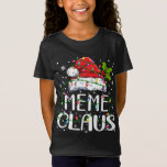 Camiseta Meme Claus Christmas Santa Hat Matando Família Xma<br><div class="desc">Meme Claus Christmas Santa Hat Matando Famílias Luzes Xmas</div>