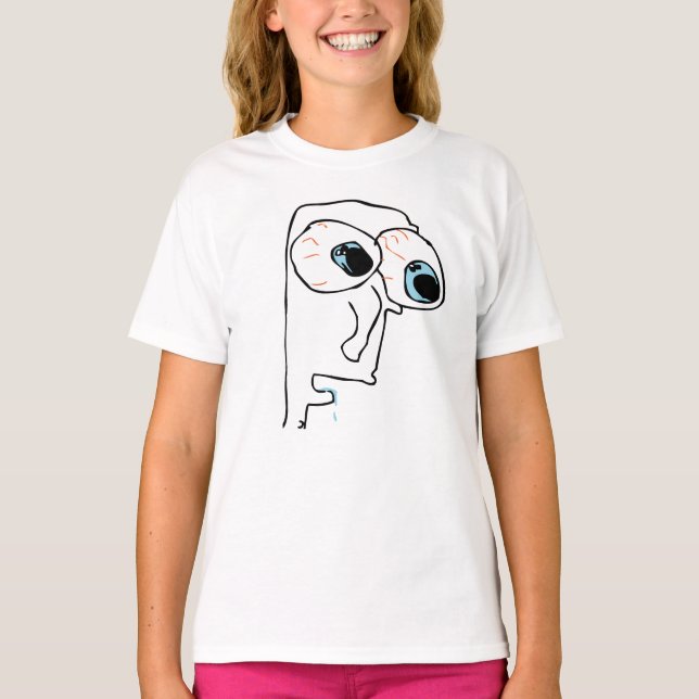Camiseta Meme Cômico de Raiva (Frente)