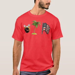 Camiseta Meme Crazy Coconut Engraçado Meme Palm
