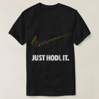 Camiseta Meme Crypto 'Apenas Segure' para Traders