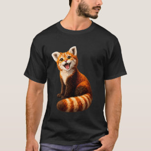 Camiseta Meme de Animal Engraçado Fofo Híbrido de Panda Ver