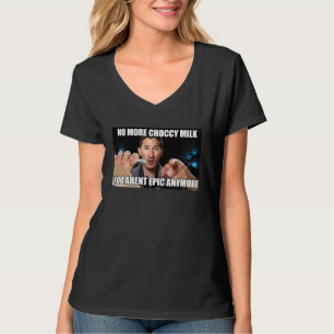 Camiseta Meme de Apreciador de Leite Choccy de Chocolate Ce