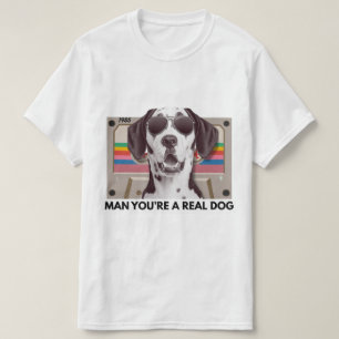 Camiseta Meme de Cachorro Engraçado – Cara, Você é um Cacho