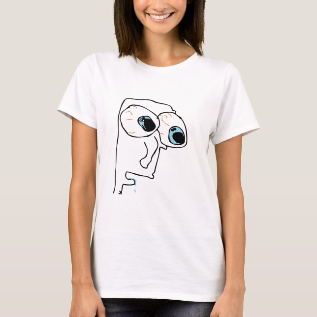 Camiseta Meme de Cómic de Internet de Raiva (Frente)