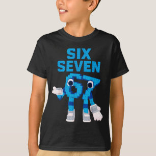 Camiseta Meme de Criança Engraçado Seis Sete 6 7 Italian Br