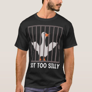 Camiseta Meme de Ganso Engraçado para Bebê Ficou Muito