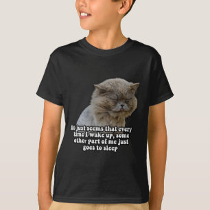 Camiseta Meme de Gato Engraçado Para Amantes de Gatos e Don