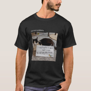 Camiseta Meme de Gato Gato Bobo Gatinho Engraçado