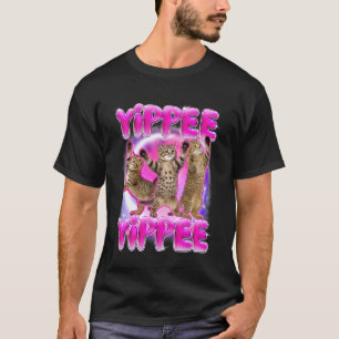 Camiseta Meme de Gato Gato Dançando Amante de Gato Mãe de G