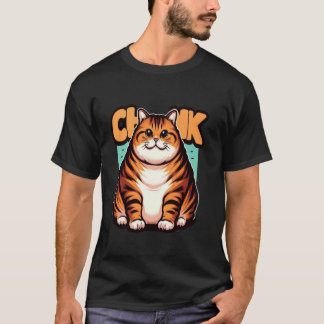 Camiseta Meme de Gatos Gordinhos Engraçados, Gato Chonk Pre