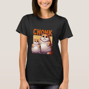 Camiseta Meme de Gatos Gordos Engraçados, Presente de Gato 